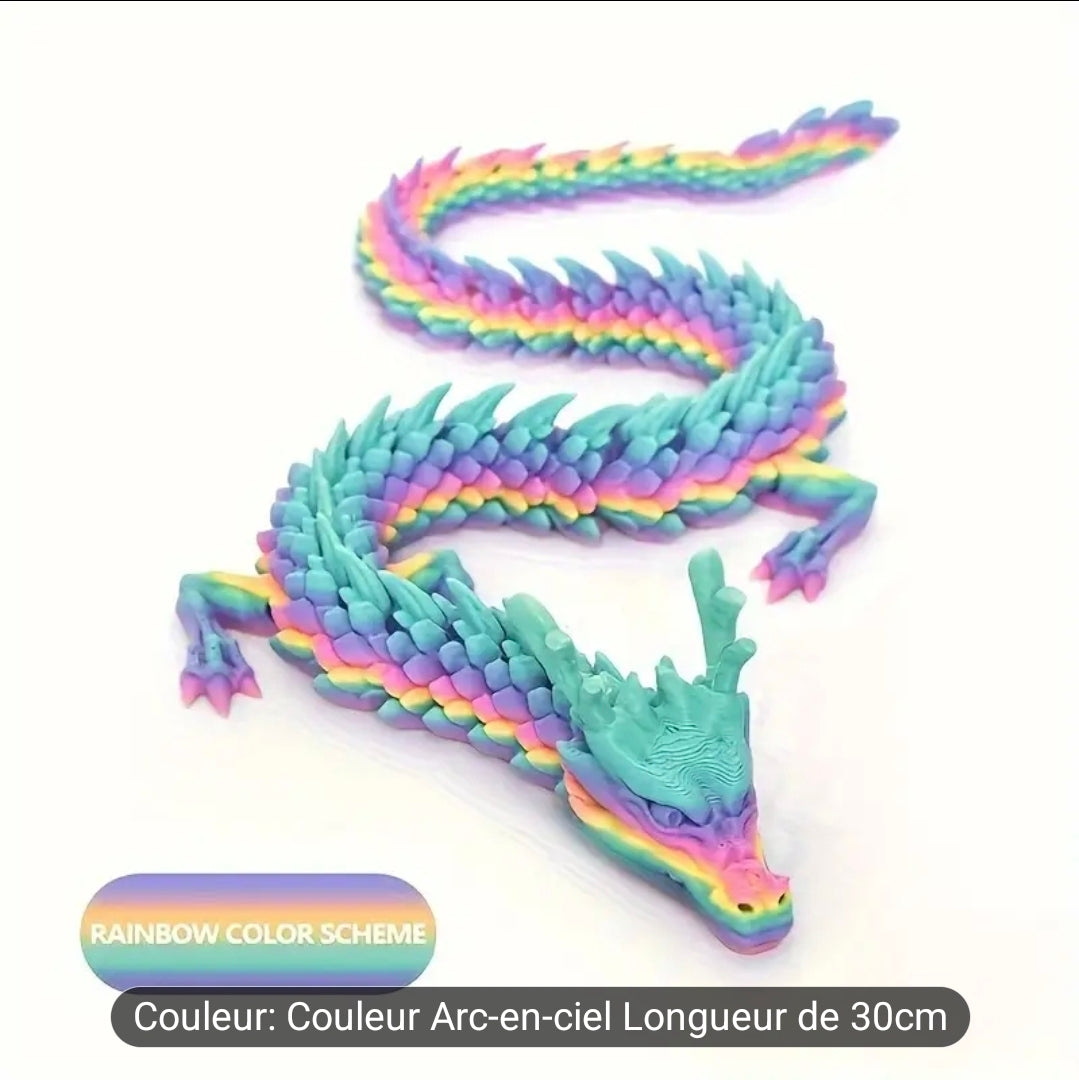 Impression 3D ( dragon 30 cm )