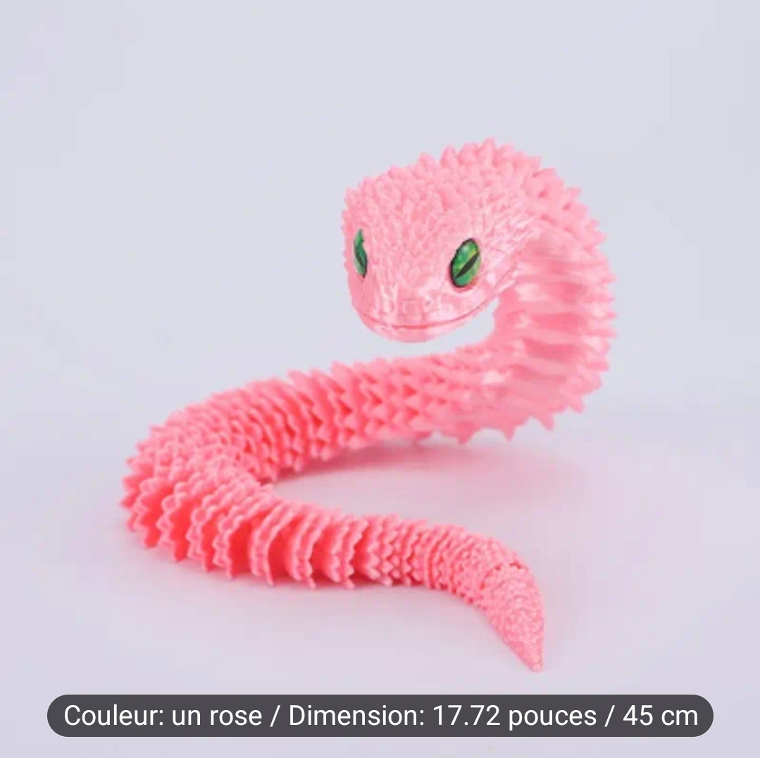 Impression 3D ( serpent 45 cm )