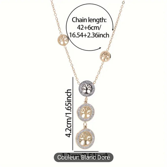 Collier ( Arbre de Vie, triple )