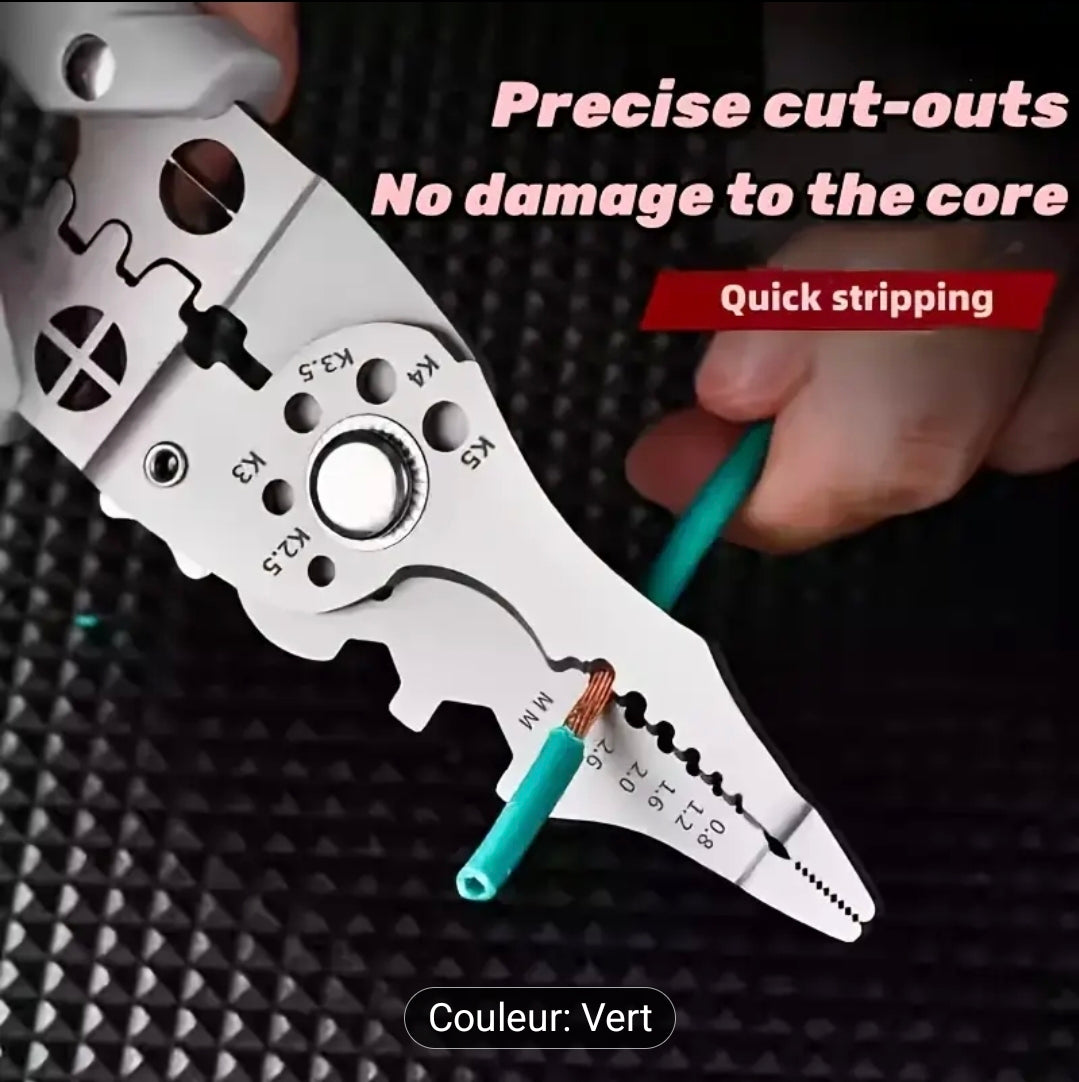 Pince ( multifonction / dénudage de fils électriques )