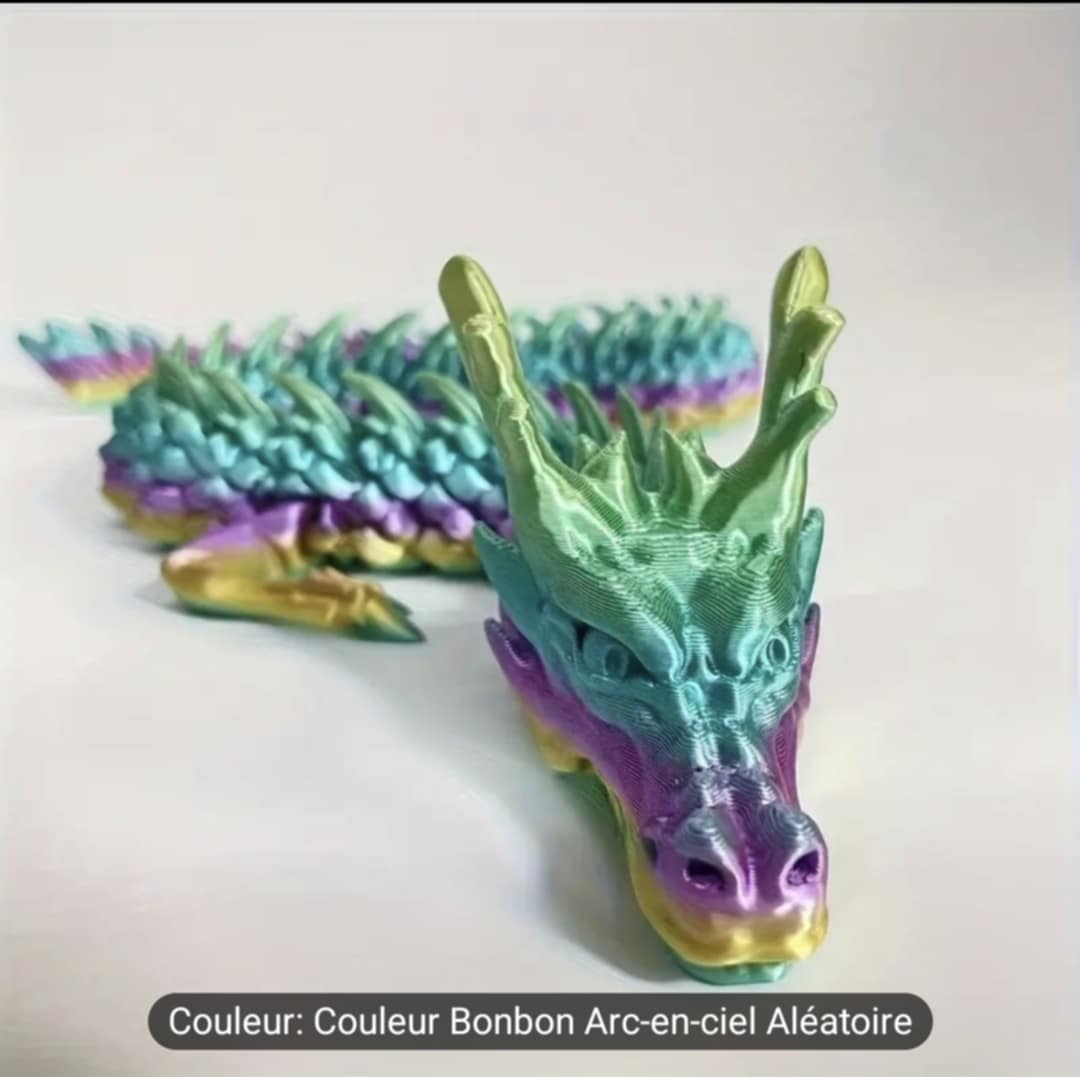 Impression 3D ( dragon 30 cm )