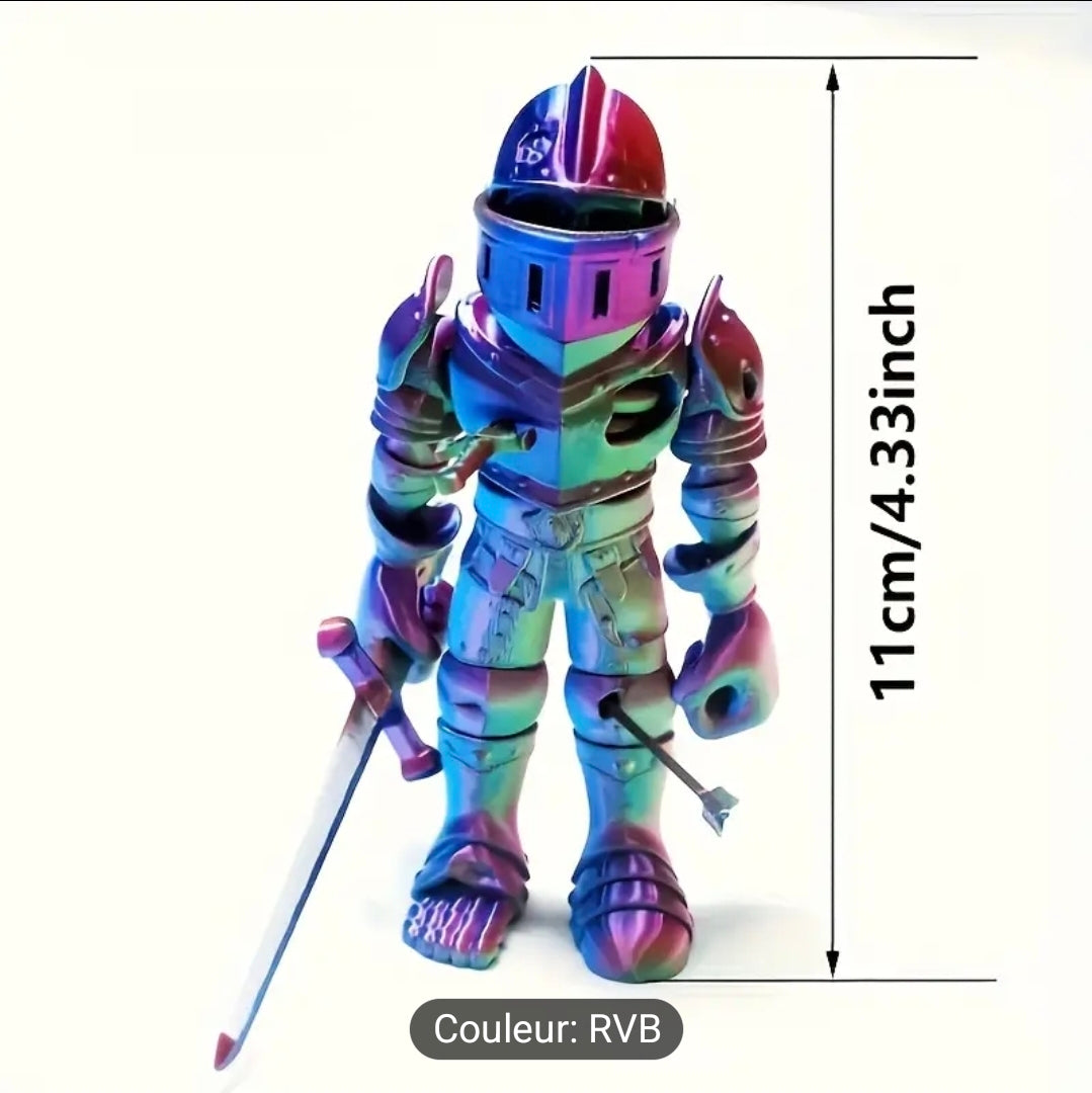 Impression 3D ( soldat médiéval 11 cm )
