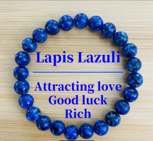 Bracelet pierre naturelle ( Lapis-Lazuli )