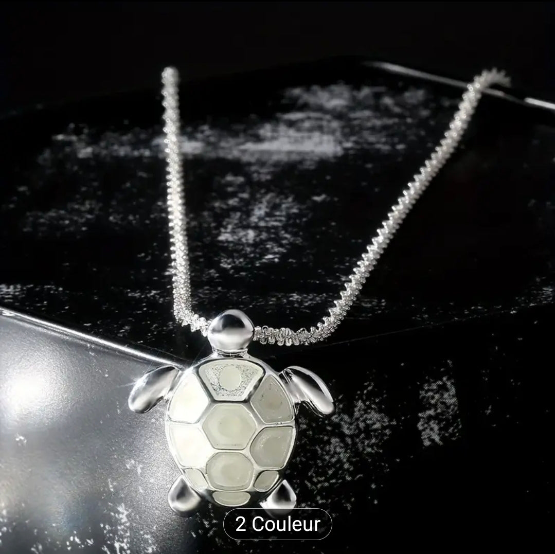 Collier ( Tortue Phosphorescent )