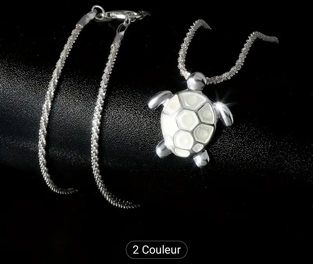 Collier ( Tortue Phosphorescent )