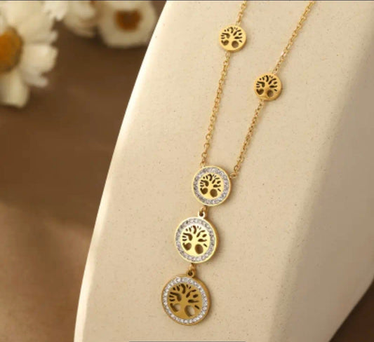 Collier ( Arbre de Vie, triple )