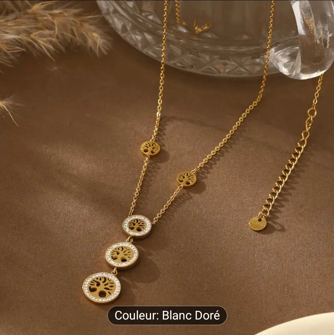Collier ( Arbre de Vie, triple )