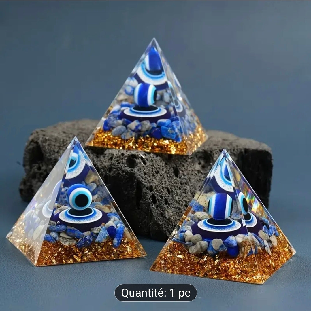 Pyramide d’Orgone ( Œil Protecteur )