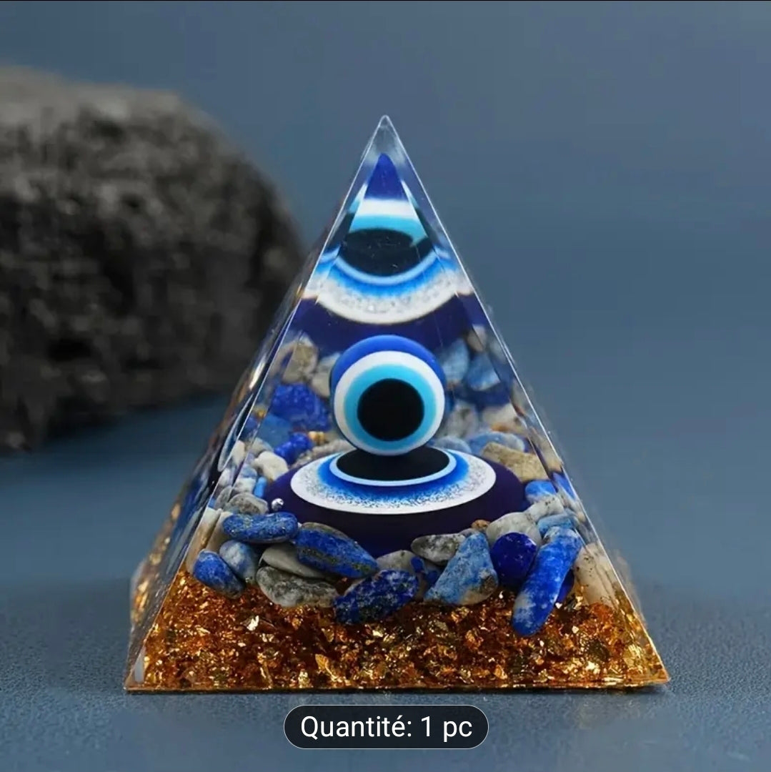 Pyramide d’Orgone ( Œil Protecteur )