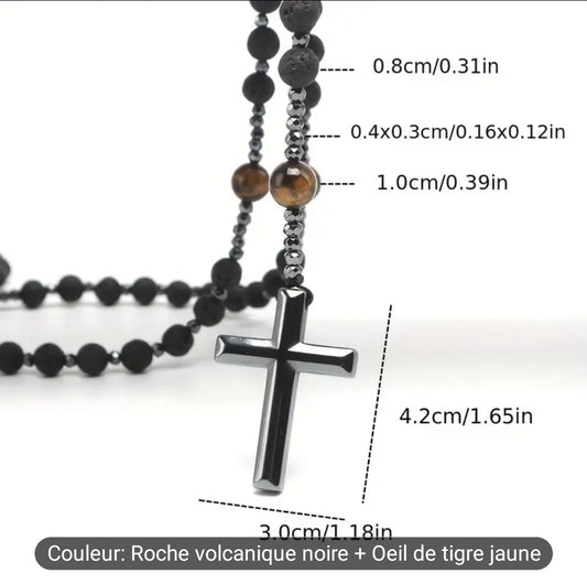 Collier ( croix catholique )