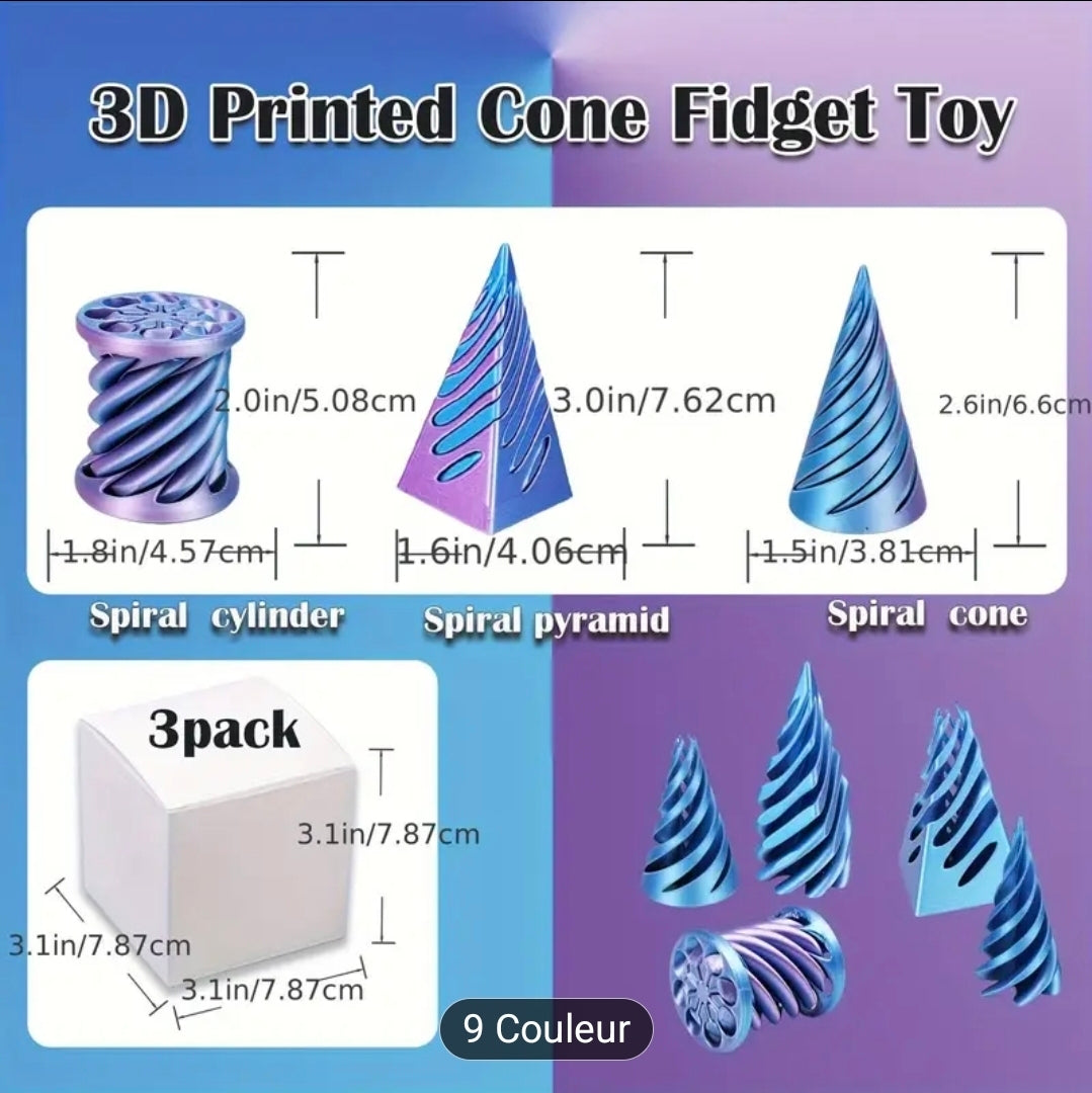 Impression 3D ( Cônes anti-stress )