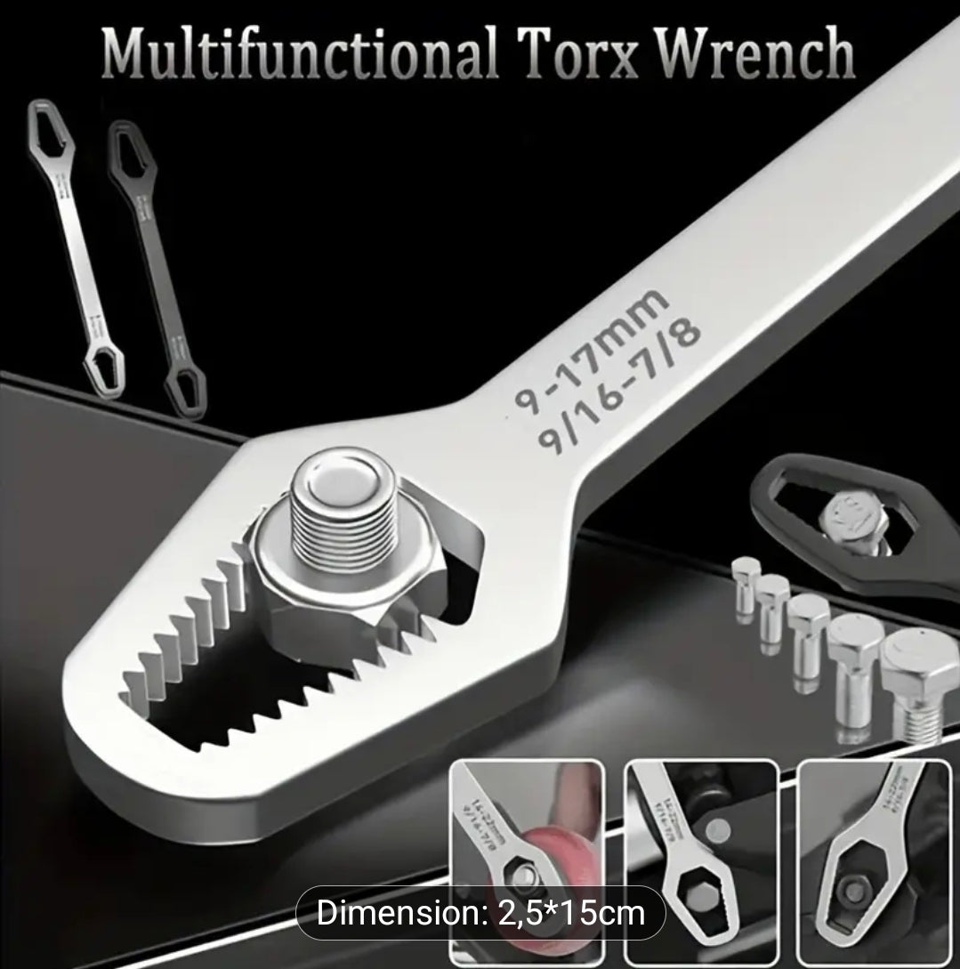 Clé ( multi-diamètres pour écrou ou tête de boulon )