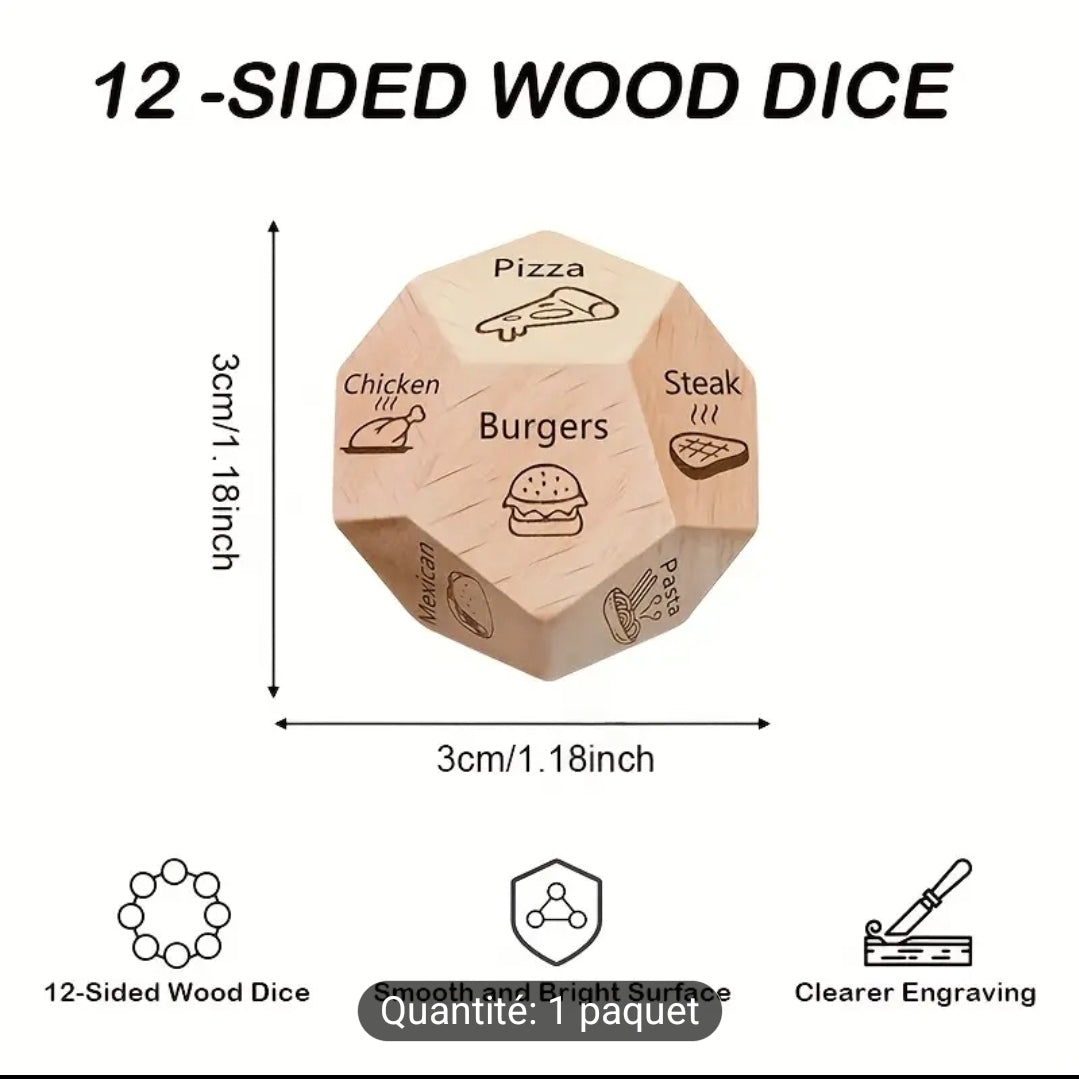 Dé ( Décision de repas )