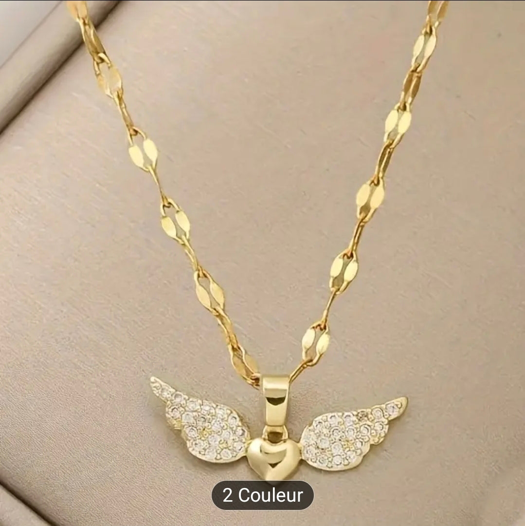 Collier ( coeur / aile )