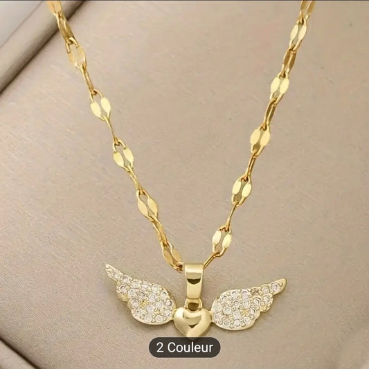 Collier ( coeur / aile )