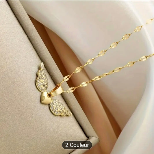 Collier ( coeur / aile )
