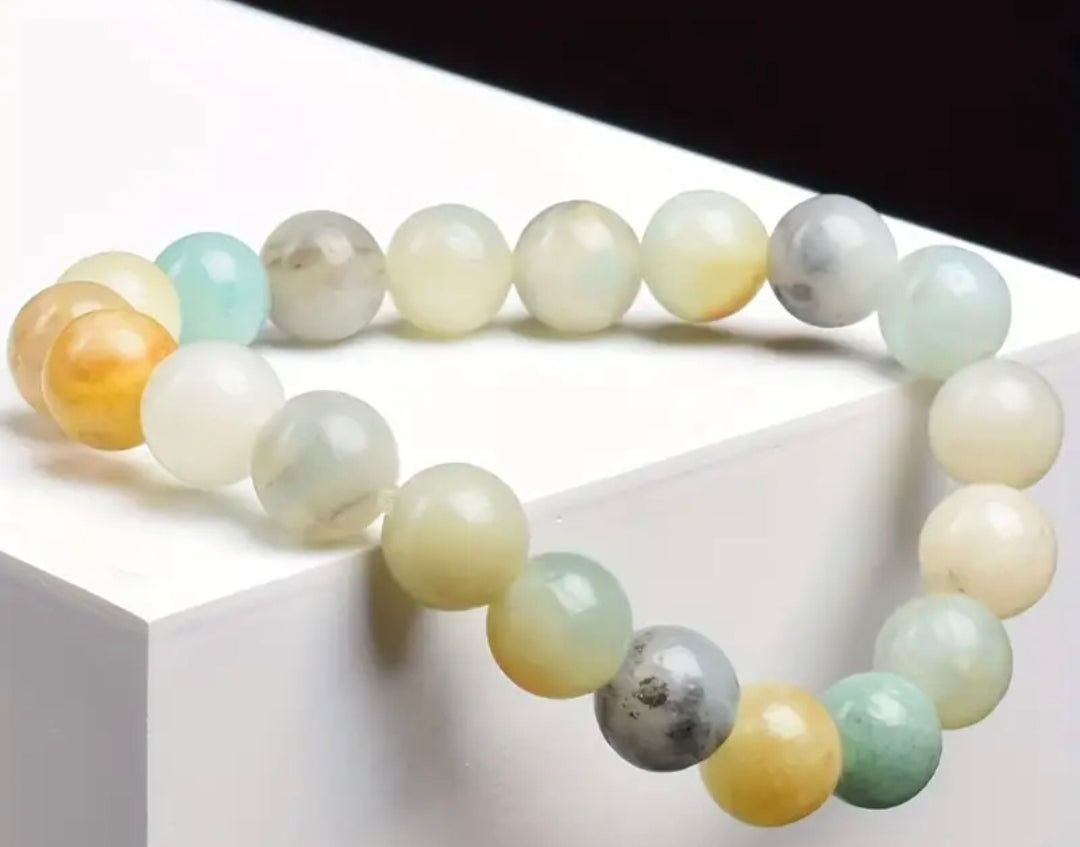 Bracelet en pierre naturelle ( Amazonite )