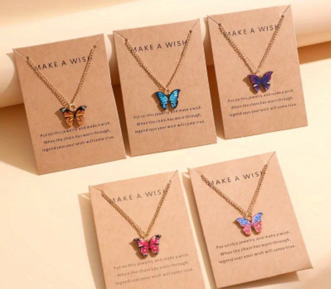 Collier ( papillon )