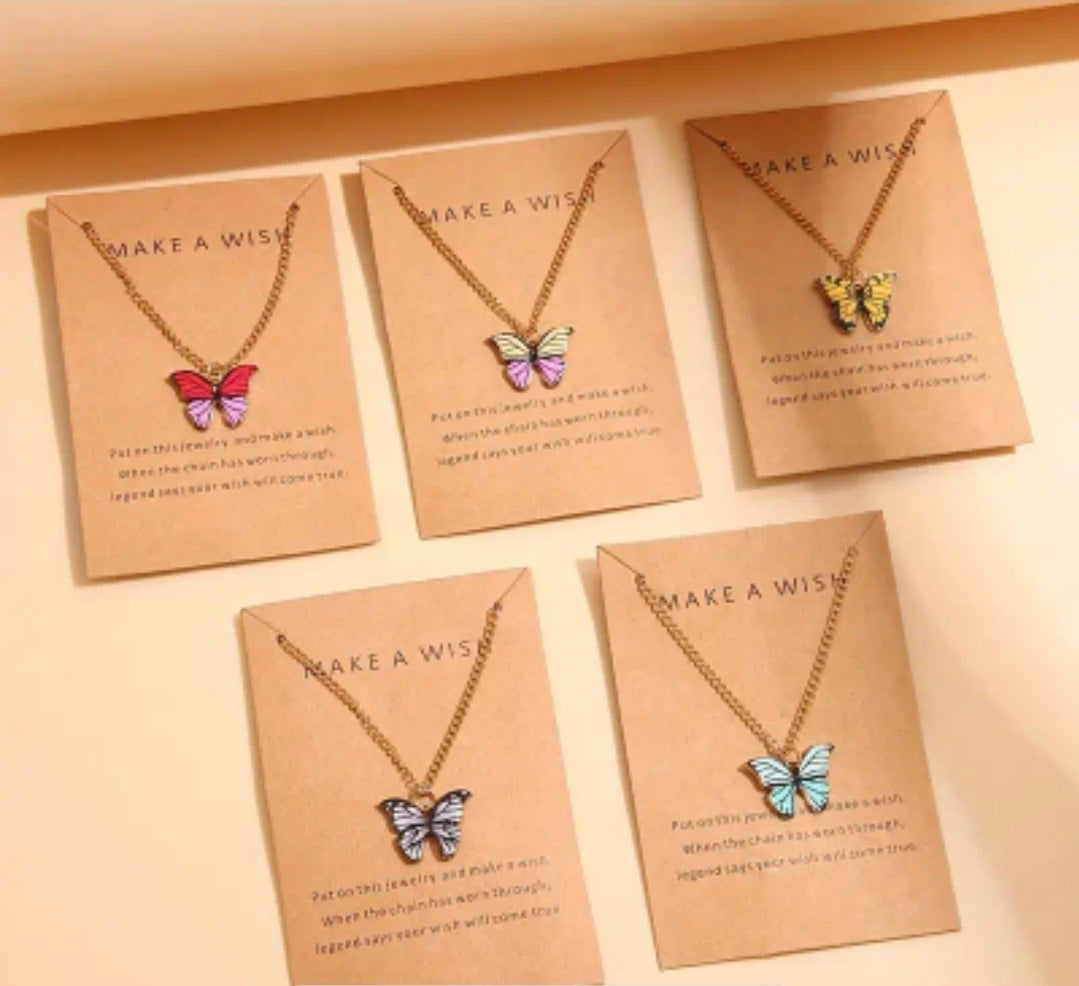 Collier ( papillon )